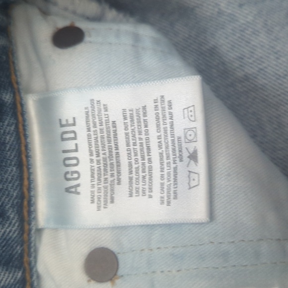 AGOLDE 90's Mid Rise Loose Short - Picture 10 of 11